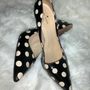KATE SPADE LICORICE PUMPS ﻿SIZE 8.5
